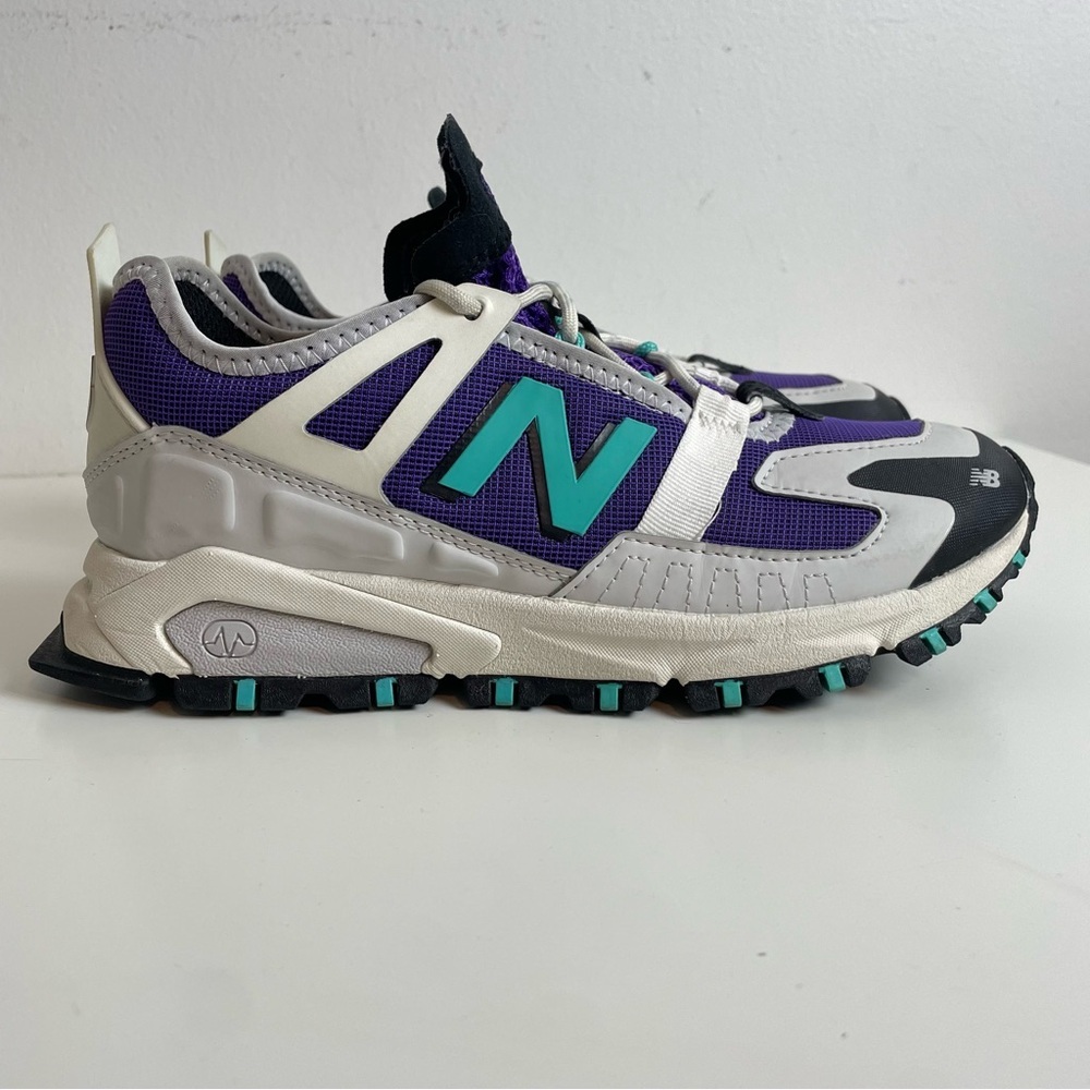 New Balance X-Racer Women’s Size 8B Running Shoes XRCT Teal Magnetic Blue Purple